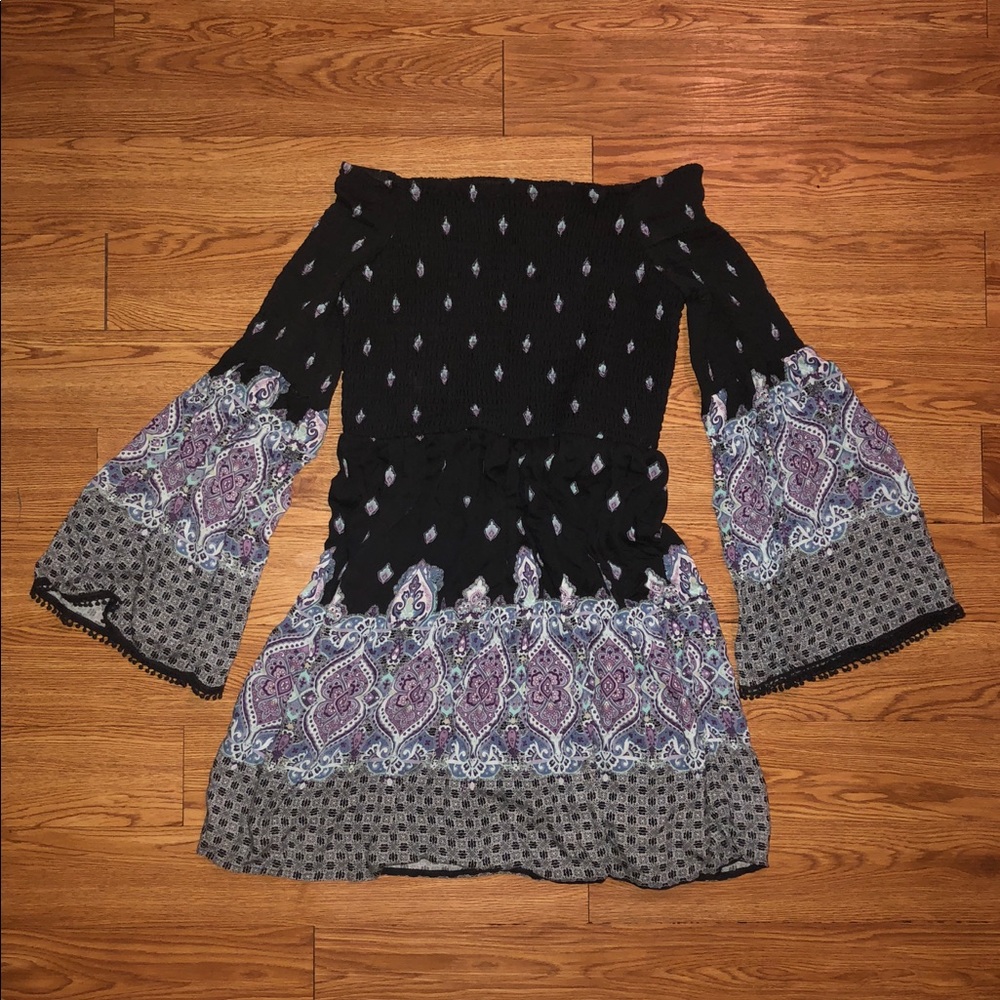 Off the shoulder dress